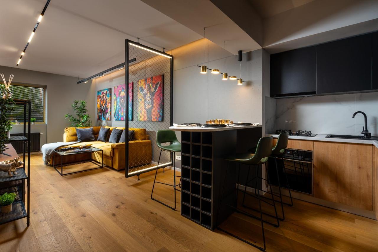 Brooklyn Studio - Aviatiei Park - Netflix - Parking Bukarest Exterior foto