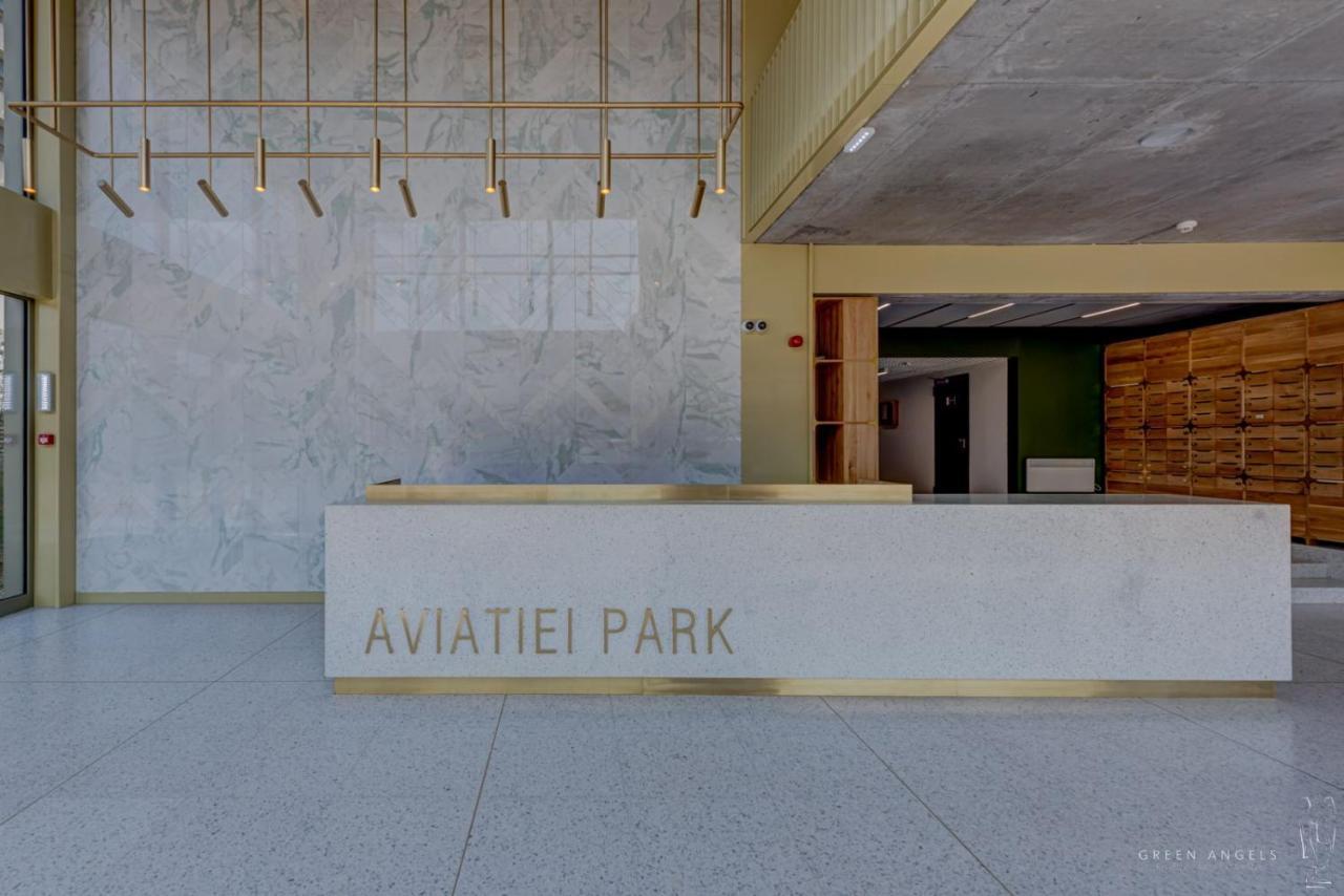 Brooklyn Studio - Aviatiei Park - Netflix - Parking Bukarest Exterior foto